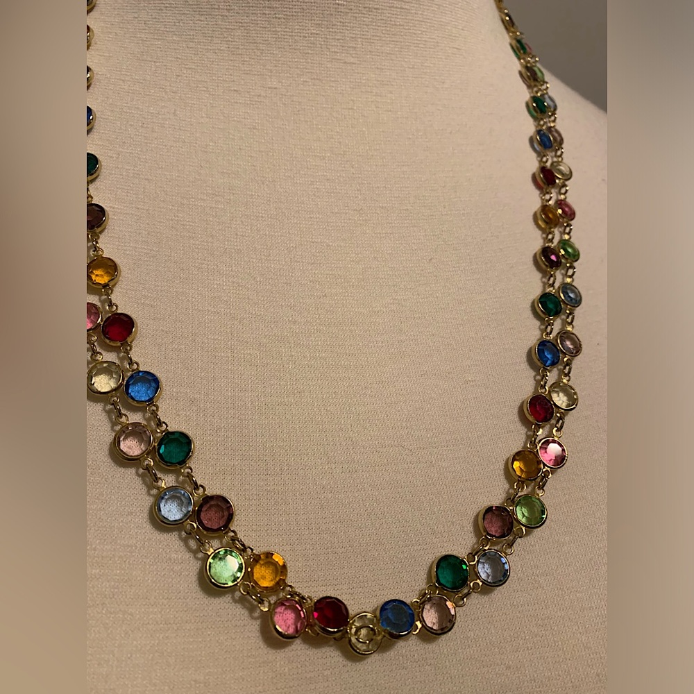 Austrian Crystal Multi-Colored Necklace (USA)